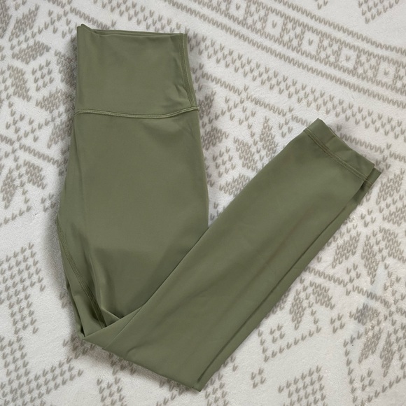 lululemon athletica Pants - Lululemon Wunder Under Luxtreme Leggings- Rosemary Green 25”
